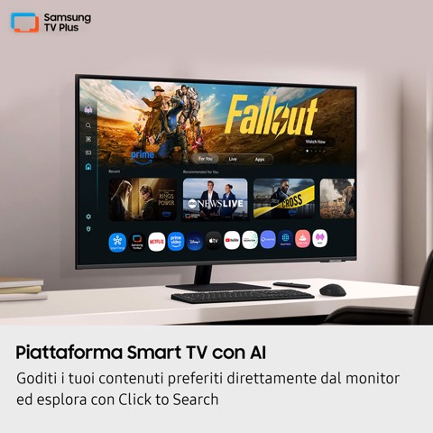 Samsung M7 Smart Monitor - M70F da 43" UHD