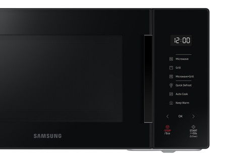 Samsung MG23T5018AK/ET forno a microonde Superficie piana Microonde con grill 23 L 1250 W Nero