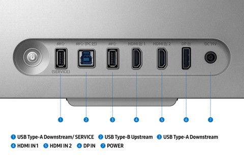 Samsung Monitor Gaming Odyssey 3D da 27'' UHD Flat