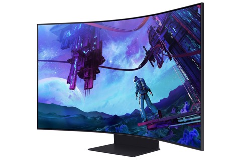 Samsung Monitor Gaming Odyssey Ark 2ª Gen. da 55" UHD Curvo
