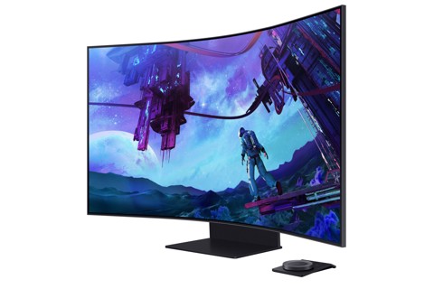 Samsung Monitor Gaming Odyssey Ark 2ª Gen. da 55" UHD Curvo