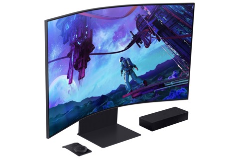 Samsung Monitor Gaming Odyssey Ark 2ª Gen. da 55" UHD Curvo