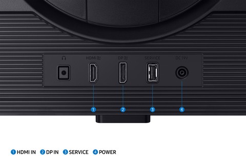 Samsung Monitor Gaming Odyssey G5 - G50D da 27'' QHD Flat