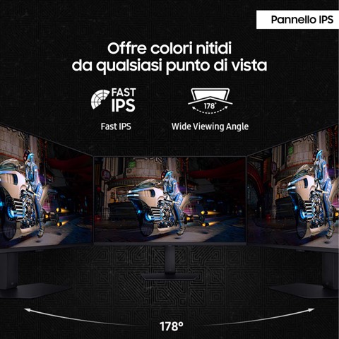 Samsung Monitor Gaming Odyssey G7 - G70D da 27''