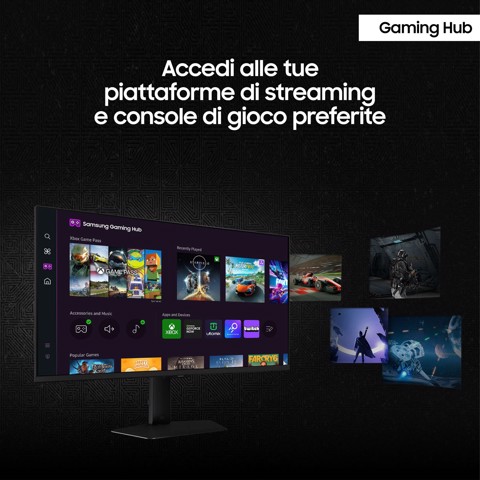 Samsung Monitor Gaming Odyssey G7 - G70D da 27''