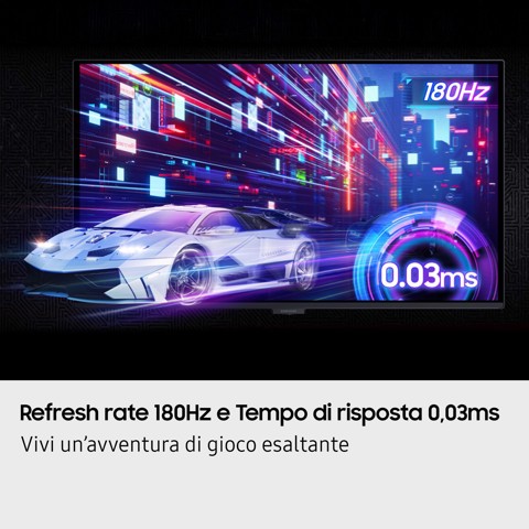 Samsung Monitor Gaming Odyssey OLED G5 - G50SF da 27" QHD Flat