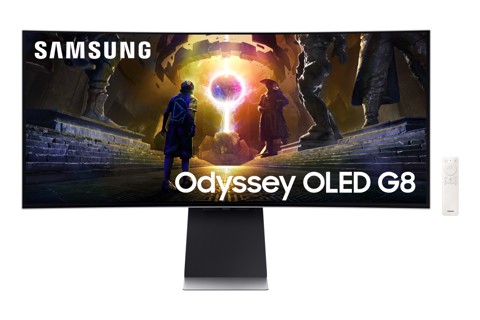 Samsung Monitor Gaming Odyssey OLED G8 da 34" WQHD Curvo LS34DG850SUXEN