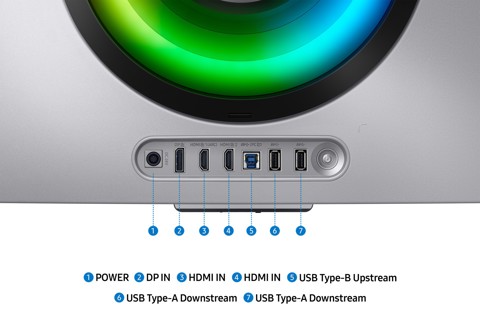 Samsung Monitor Gaming Odyssey OLED G8 da 34" WQHD Curvo LS34DG850SUXEN