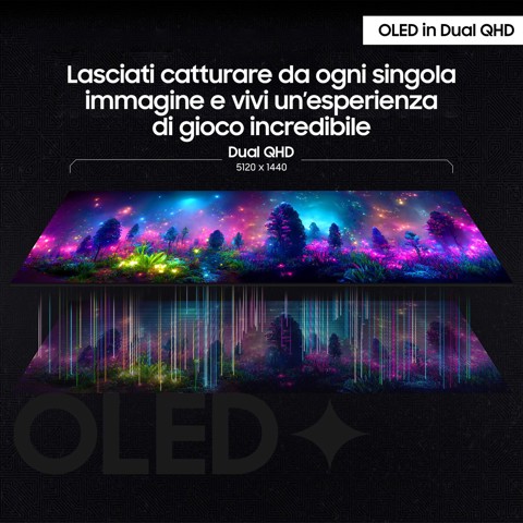 Samsung Monitor Gaming Odyssey OLED G9 - G91SD da 49"