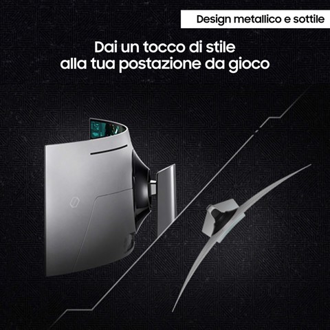 Samsung Monitor Gaming Odyssey OLED G9 - G91SD da 49"