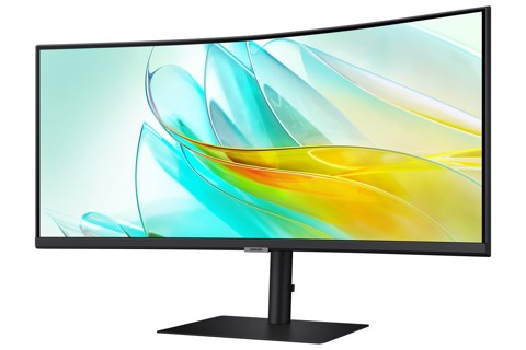 Samsung Monitor HRM ViewFinity S6 - S65UC da 34'' WQHD Curvo