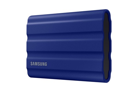 Samsung SDD portatile esterno Shield T7 MU-PE2T0R 2TB Blu USB tipo-C