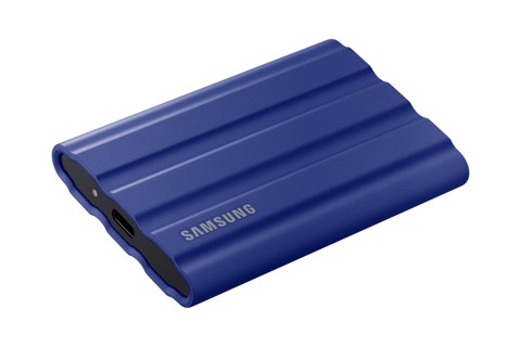 Samsung SDD portatile esterno Shield T7 MU-PE2T0R 2TB Blu USB tipo-C