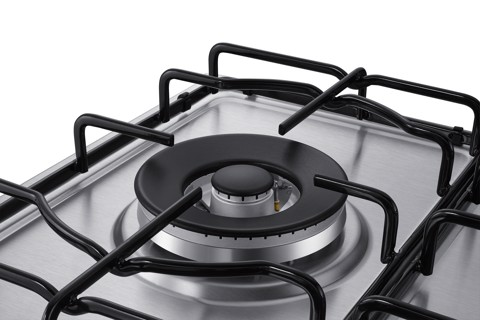 Samsung NA75M3130AS Piano cottura a gas 75cm 5 bruciatori, Inox