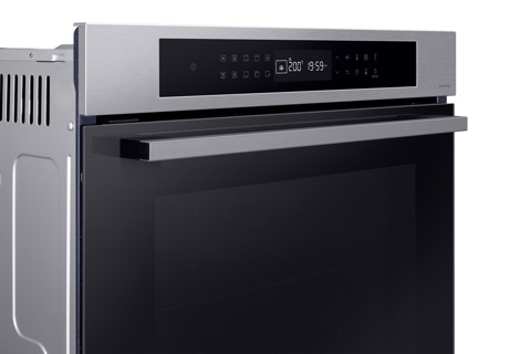Samsung NV7B4040VBS 76 L 1800 W A+ Nero, Acciaio inossidabile
