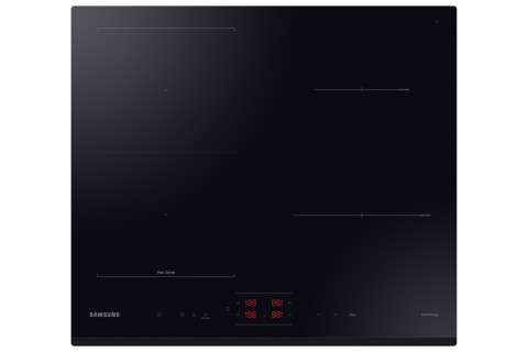 Samsung NZ64B5045GK Piano cottura a induzione 60cm Slim Fit Flex Zone, 4 zone cottura Limitatore di potenza WiFi