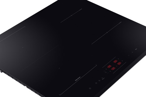 Samsung NZ64B5045GK Piano cottura a induzione 60cm Slim Fit Flex Zone, 4 zone cottura Limitatore di potenza WiFi