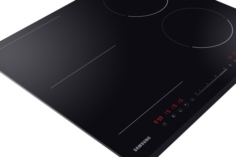 Samsung NZ64R3747BK Nero Da incasso 60 cm Piano cottura a induzione 4 Fornello(i)