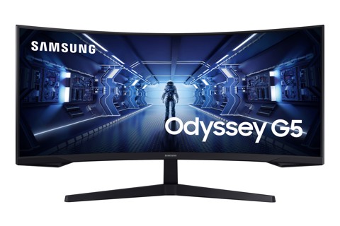 Samsung Odyssey Monitor Gaming G5 da 34'' Ultra WQHD Curvo