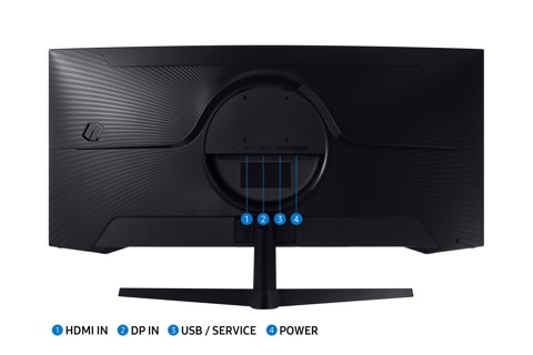 Samsung Odyssey Monitor Gaming G5 da 34'' Ultra WQHD Curvo