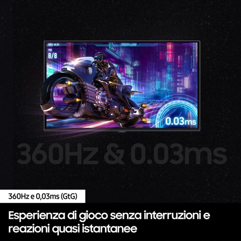 Samsung Odyssey Monitor Gaming OLED G6 da 27'' QHD Flat