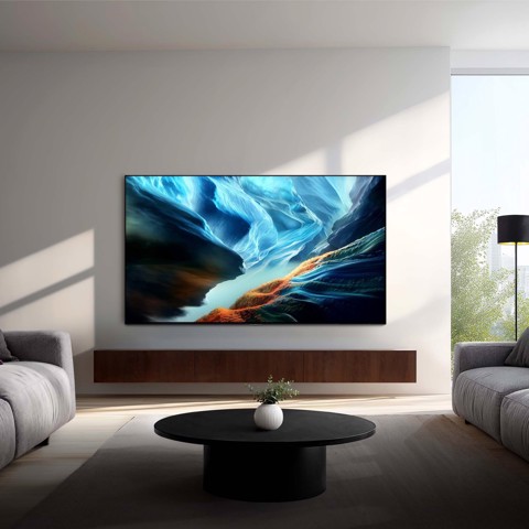 Samsung OLED AI TV 48" QE48S90HAEXZT 4K, Processore NQ4 AI Gen3, 4K AI Upscaling Pro, Glare Free, OLED HDR+, Motion Xcelerator 165Hz, Dolby Atmos & OTS Lite, Laser Slim Design, Vision AI Smart TV, 2026