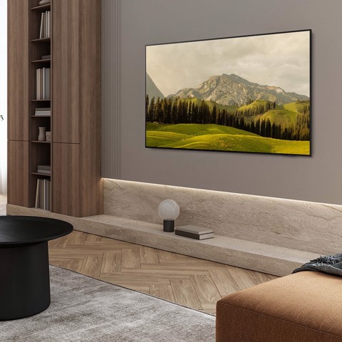 Samsung OLED AI TV 65" QE65S85FAEXZT 4K, Processore NQ4 AI Gen2, 4K AI Upscaling, Schermo antiriflesso, OLED HDR, Dolby Atmos & OTS Lite, Contour Design, Vision AI Smart TV, 2025