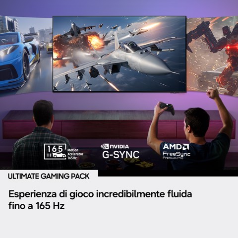 Samsung OLED AI TV 65" QE65S99HATXZT 4K, Processore NQ4 AI Gen3, 4K AI Upscaling Pro, Glare Free, OLED HDR Pro, Motion Xcelerator 165Hz, Dolby Atmos & OTS+, FloatLayer Design, Vision AI Smart TV, 2026