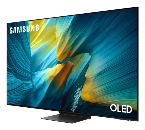 Samsung OLED AI TV 77" QE77S95FATXZT 4K, Processore NQ4 AI Gen3, 4K AI Upscaling Pro, Glare Free, OLED HDR Pro, Dolby Atmos & OTS+, Infinity One Design, Vision AI Smart TV, 2025