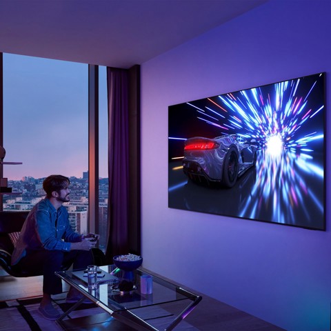 Samsung OLED AI TV 77" QE77S95FATXZT 4K, Processore NQ4 AI Gen3, 4K AI Upscaling Pro, Glare Free, OLED HDR Pro, Dolby Atmos & OTS+, Infinity One Design, Vision AI Smart TV, 2025