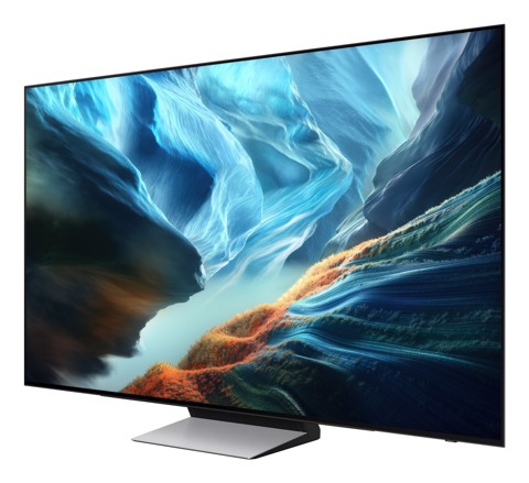 Samsung OLED AI TV 83" QE83S90HAEXZT 4K, Processore NQ4 AI Gen3, 4K AI Upscaling Pro, Glare Free, OLED HDR+, Motion Xcelerator 165Hz, Dolby Atmos & OTS Lite, Laser Slim Design, Vision AI Smart TV, 2026