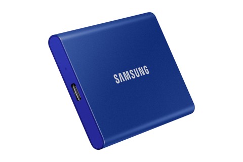 Samsung SSD portatile esterno T7 1 TB Blu USB tipo-C