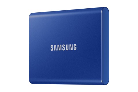 Samsung SSD portatile esterno T7 500 GB Blu USB tipo-C