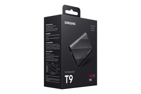 Samsung Portable SSD T9 USB 3.2 1TB