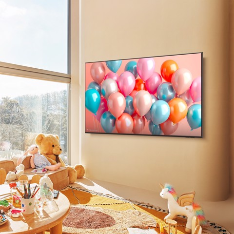 Samsung QLED AI TV 65" QE65Q7F5AUXZT 4K, Processore Q4 AI, 4K Upscaling, Color Booster Pro, OTS Lite, Air Slim Design, Vision AI Smart TV, 2025