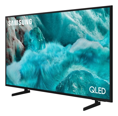 Samsung QLED AI TV 75" QE75Q7FAAUXZT 4K, Processore Q4 AI, 4K Upscaling, Color Booster Pro, OTS Lite, Slim Look Design, Vision AI Smart TV, 2025