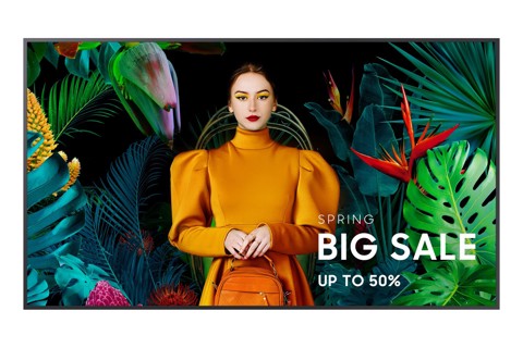 Samsung QM65C Pannello piatto per segnaletica digitale 165,1 cm (65") LCD Wi-Fi 500 cd/m² 4K Ultra HD Nero Tizen 24/7