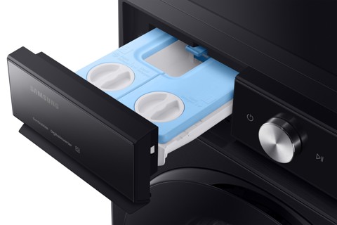 Samsung QuickDrive 8000 Series WW90DB8U95GB lavatrice Caricamento frontale 9 kg 1400 Giri/min Nero