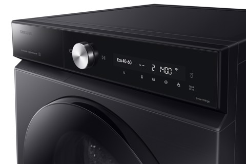 Samsung QuickDrive 8000 Series WW90DB8U95GB lavatrice Caricamento frontale 9 kg 1400 Giri/min Nero