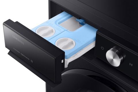 Samsung QuickDrive 8000 Series WW90DB8U95GB lavatrice Caricamento frontale 9 kg 1400 Giri/min Nero