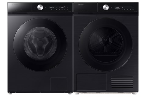 Samsung QuickDrive 8000 Series WW90DB8U95GB lavatrice Caricamento frontale 9 kg 1400 Giri/min Nero