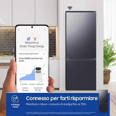 Samsung RB50DG601EB1 Libera installazione 508 L Antracite