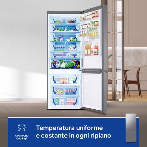 Samsung RB53DG703DS9 Libera installazione 538 L Acciaio inox