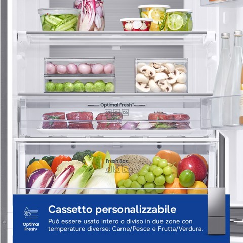 Samsung RB53DG703DS9 Libera installazione 538 L Acciaio inox