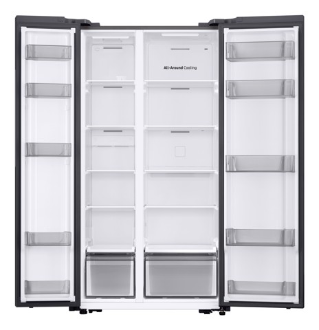 Samsung RS57DG400EM9 frigorifero side-by-side Libera installazione 583 L Acciaio inox