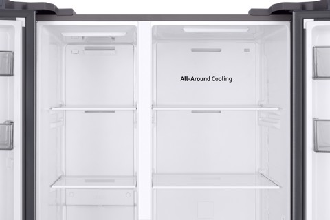Samsung RS57DG400EM9 frigorifero side-by-side Libera installazione 583 L Acciaio inox