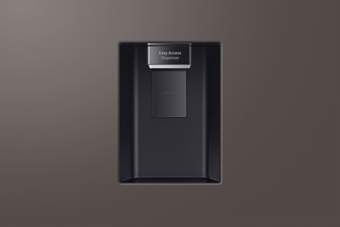 Samsung RT47CB6736C2 frigorifero Doppia Porta BESPOKE AI Libera installazione con congelatore Wifi 462 L Classe E, Cotta Charcoal