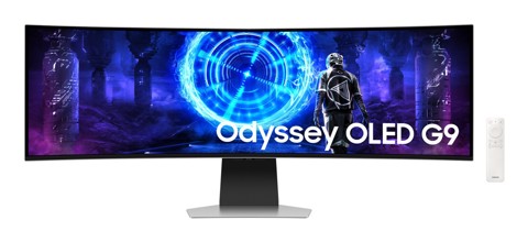 Samsung S49DG950SU Monitor PC 124,5 cm (49") 5120 x 1440 Pixel Dual QHD OLED Argento