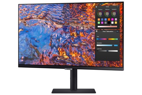 Samsung S80PB Monitor PC 68,6 cm (27") 3840 x 2160 Pixel 4K Ultra HD LCD Nero