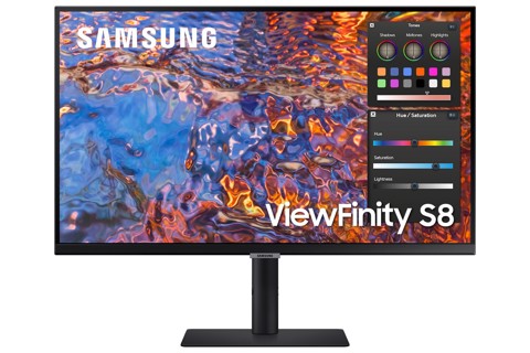 Samsung S80PB Monitor PC 68,6 cm (27") 3840 x 2160 Pixel 4K Ultra HD LCD Nero